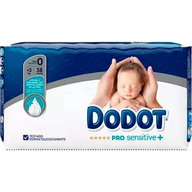 Dodot Sensitive T-0 DE 1.5-2.5 Kg 24uds