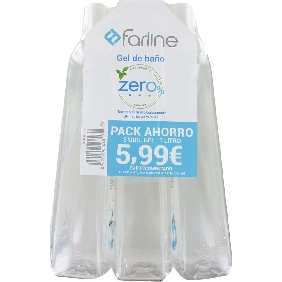 Farline Triplo Gel Zero % 3x1L