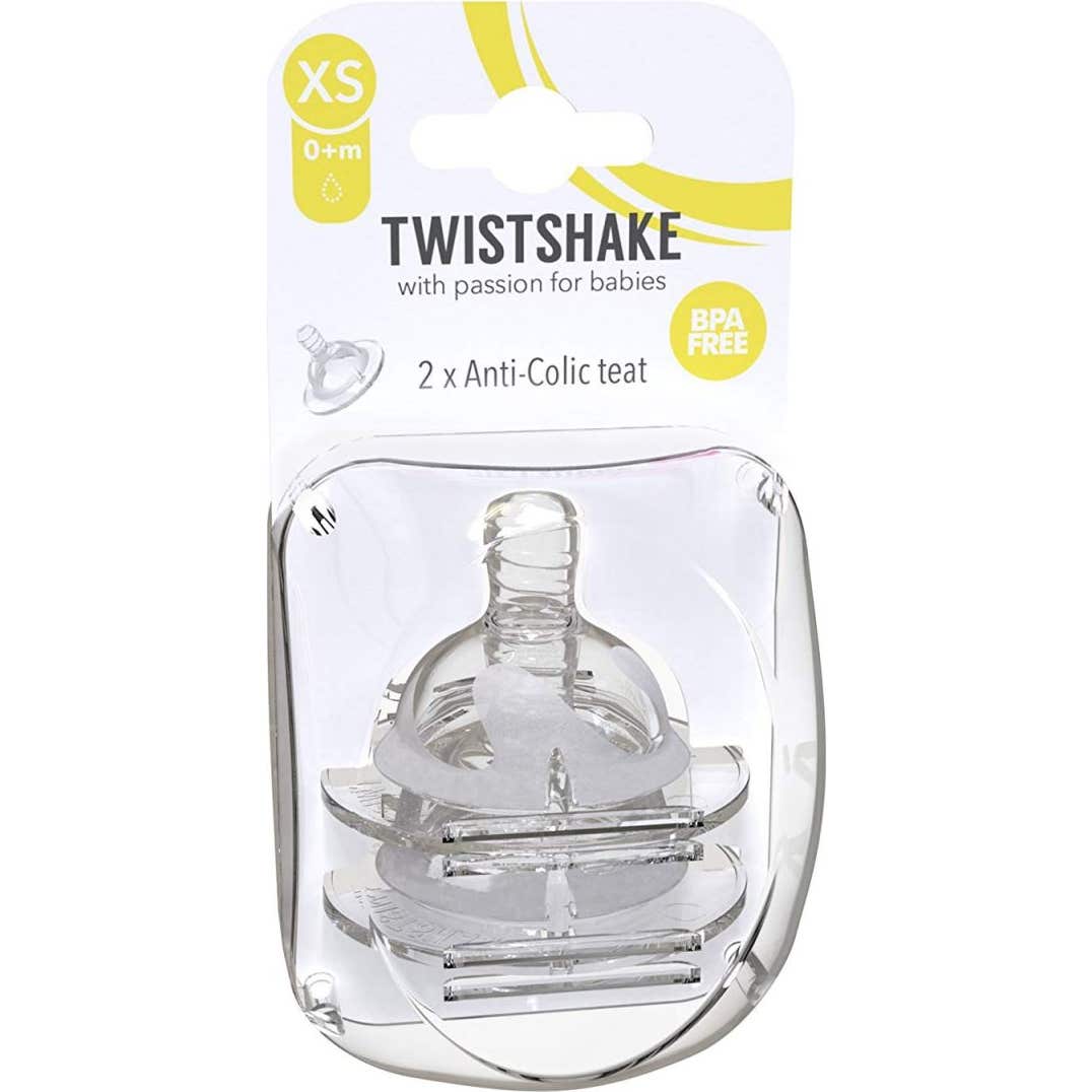 Twistshake Tetina Anti-Cólicos TXS 2uds