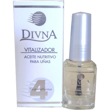 Divna Tratamiento Vitalizador Aceite Nutritivo Uñas Nro 4 12 ml