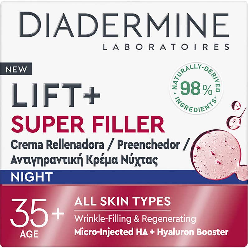 Diadermine Lift + Super Filler Crema Rellenadora Noche 50 ml