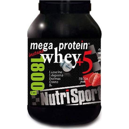 Nutrisport Mega Protein Whey 5 - Fresa + 900 G.