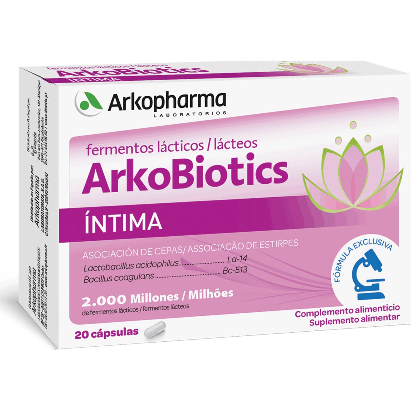 Arkopharma Arkobiotics Íntima 20caps