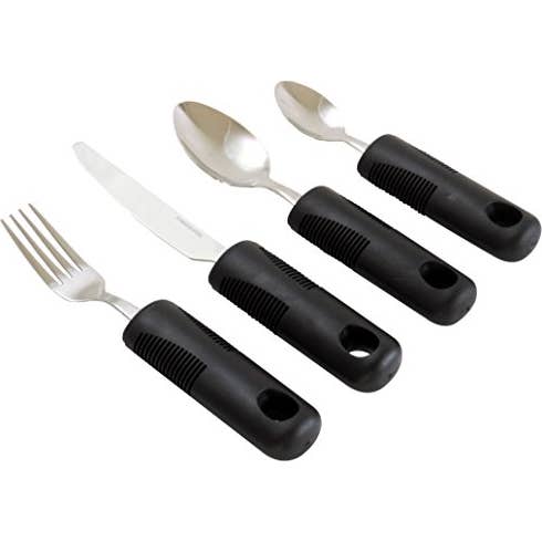 Hestec Kit Cubiertos Ergonómicos 4 uds