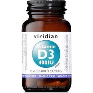 Viridian 5 X Vitamina D3 400Ui 30 Cápsulas - Imagen 3