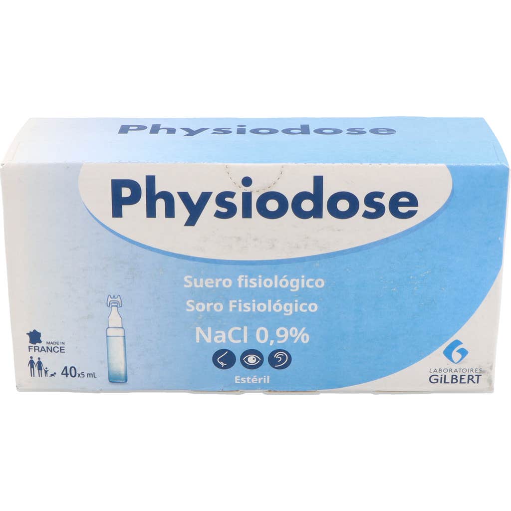 Physiodose Suero Fisiológico 0,9% 40x5ml