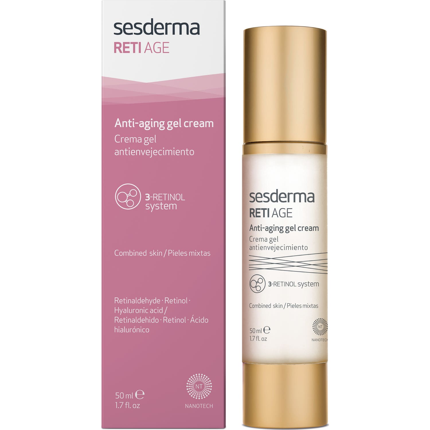 Sesderma Retiage Crema Gel Antienvejecimiento 50ml