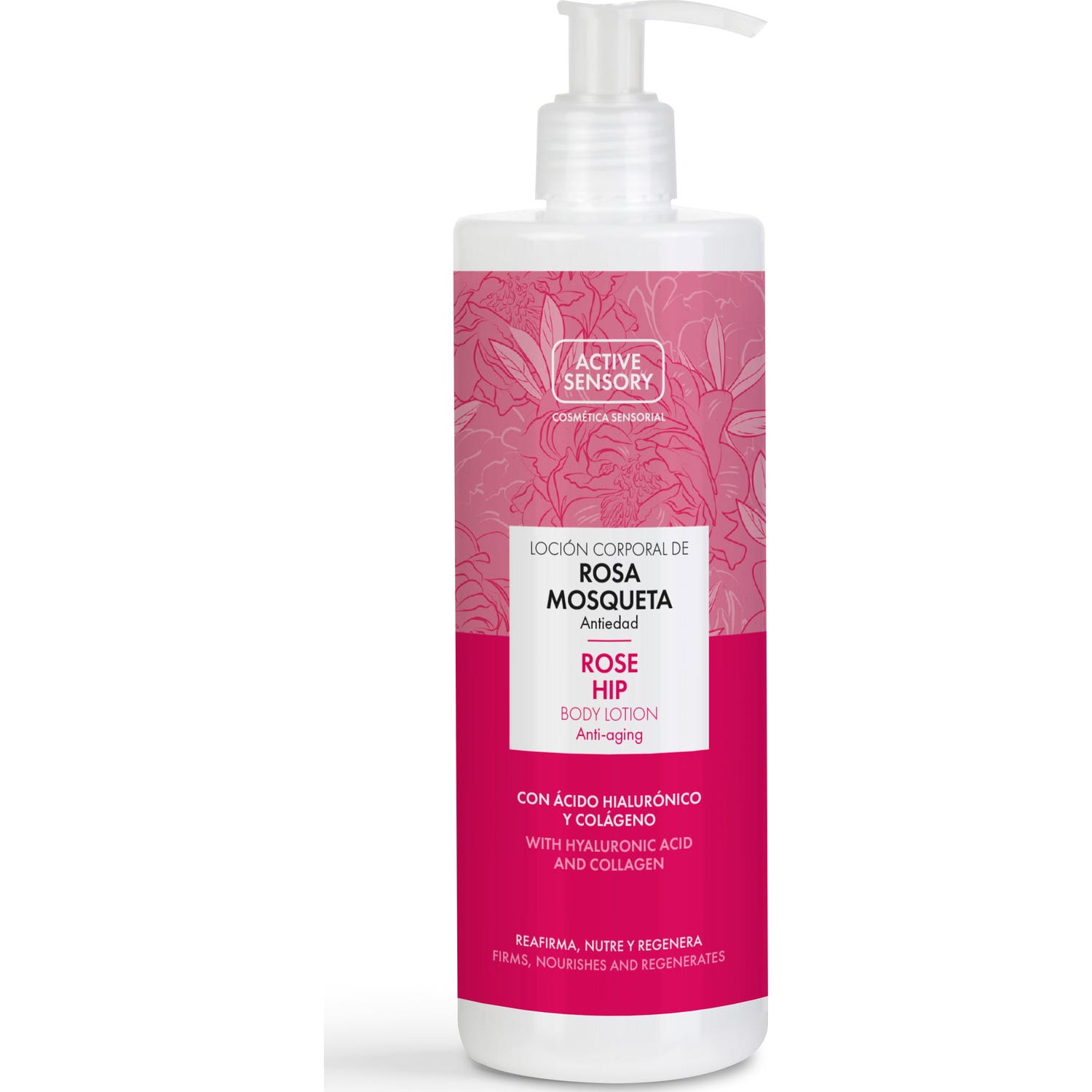 Active Sensory Loción Corporal Rosa Mosqueta 400ml