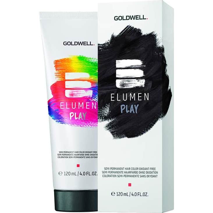 Goldwell Elumen Play Semi Permanent Oxidant Free Black 120 ml