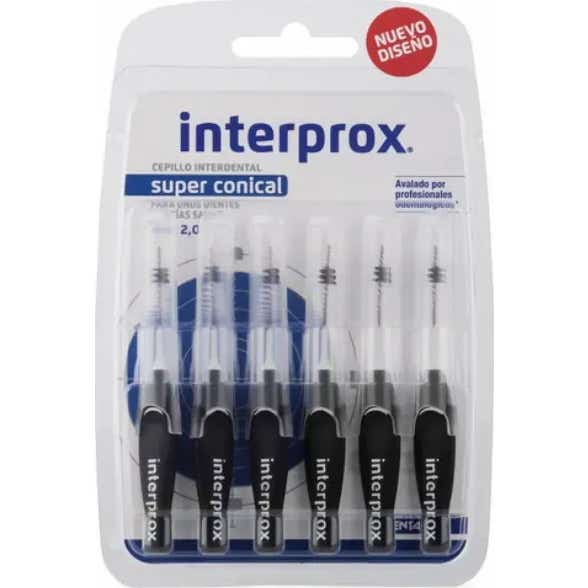 Interprox Cepillo Espacio Interproximal 4 G Super Cónico 6 uds
