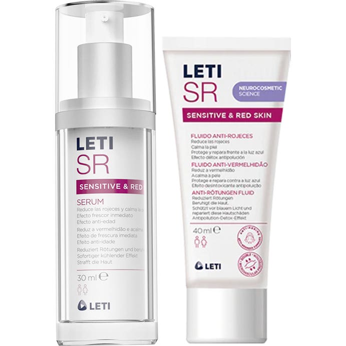 Leti Sr Sérum Antivermelhidão 30ml + Fluido Antivermelhidão 40ml