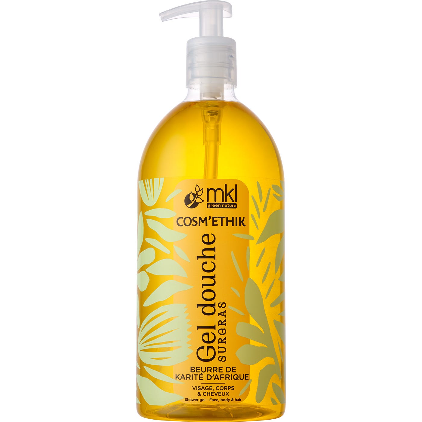 'Mkl - Champú de ducha Cosm''thik Mantequilla Karité de África 1l'