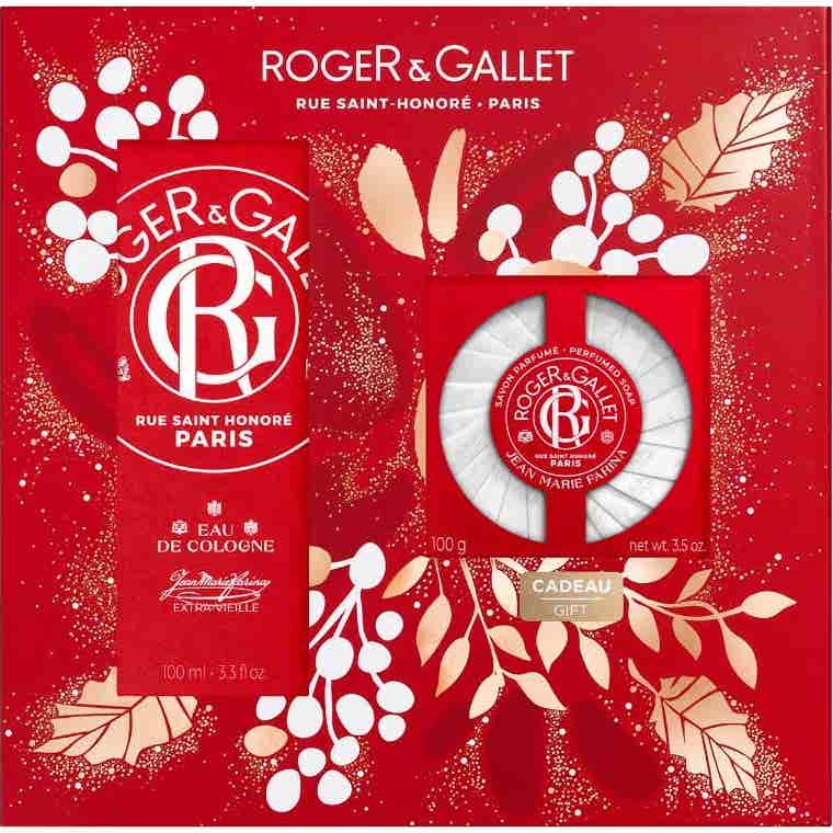 Roger & Gallet Set Jean Marie Farina Eau Cologne + Jabón