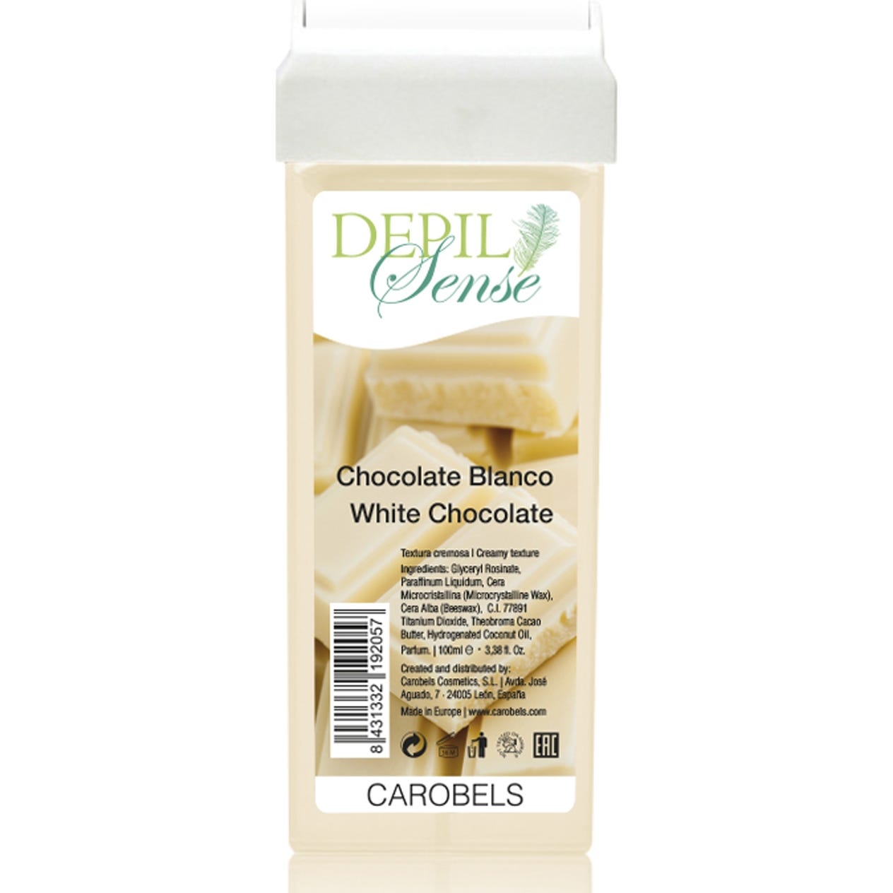 DepilSense Cera Depilatoria Roll-On Chocolate Miel 100ml
