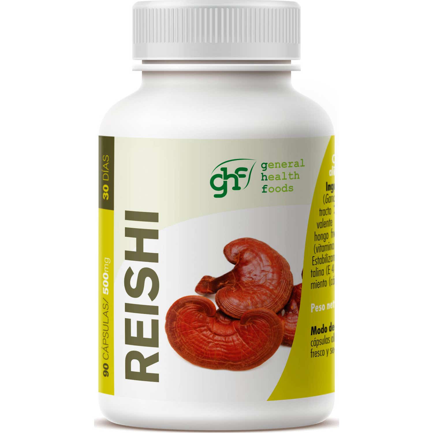 GHF Reishi 500mg 90cáps