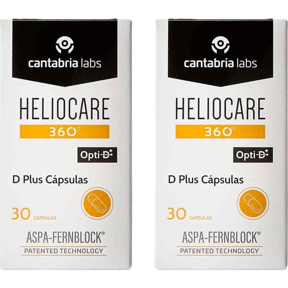 Heliocare 360º D Plus Cápsulas 2x30 caps