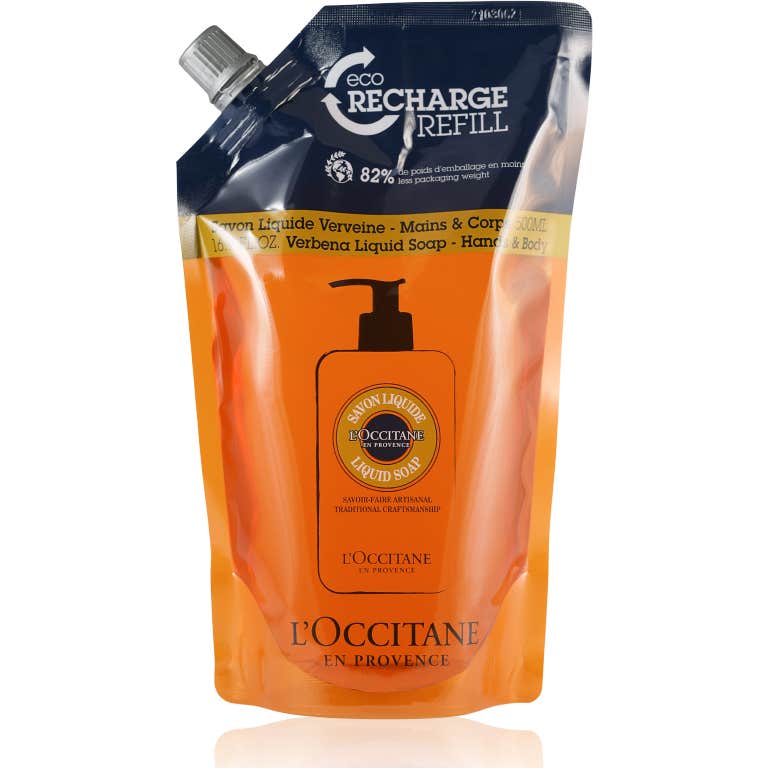 'L''Occitane Verbena Karité Jabón Líquido Eco Recarga 500 ml'
