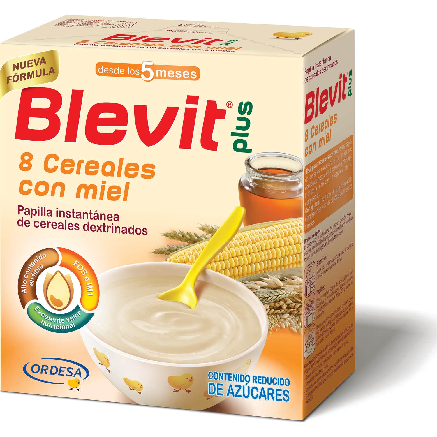 Blevit® plus 8 cereales con miel 600g