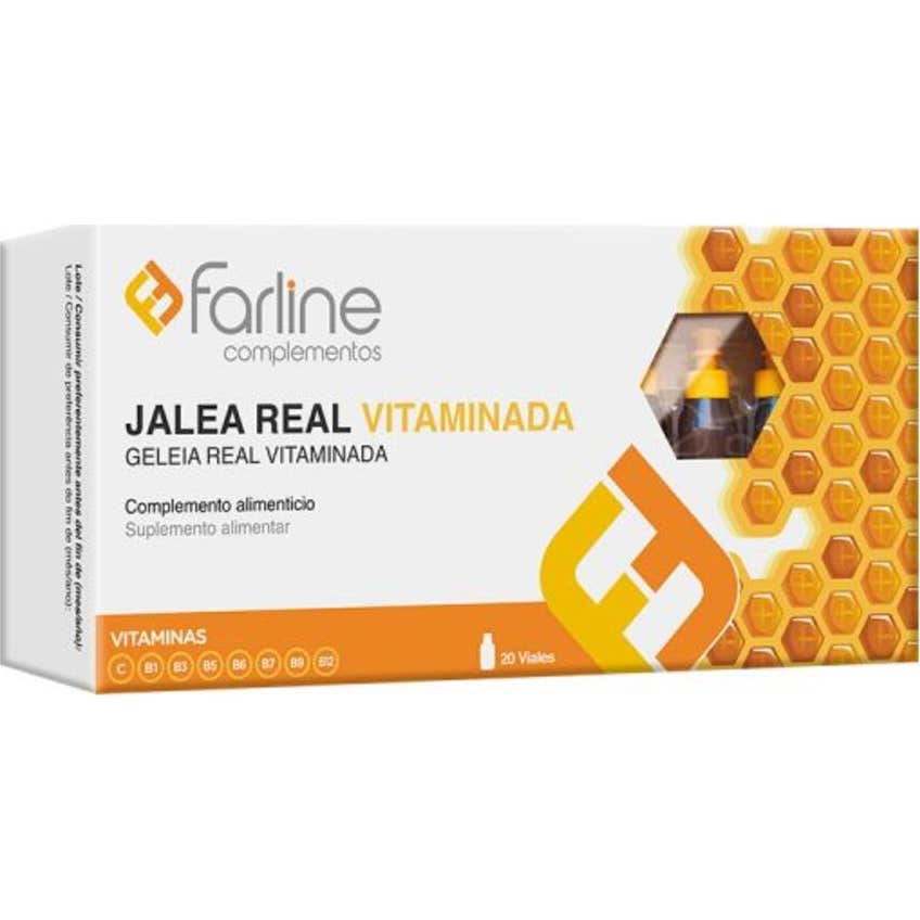Farmavital jalea real vitaminada 20 viales