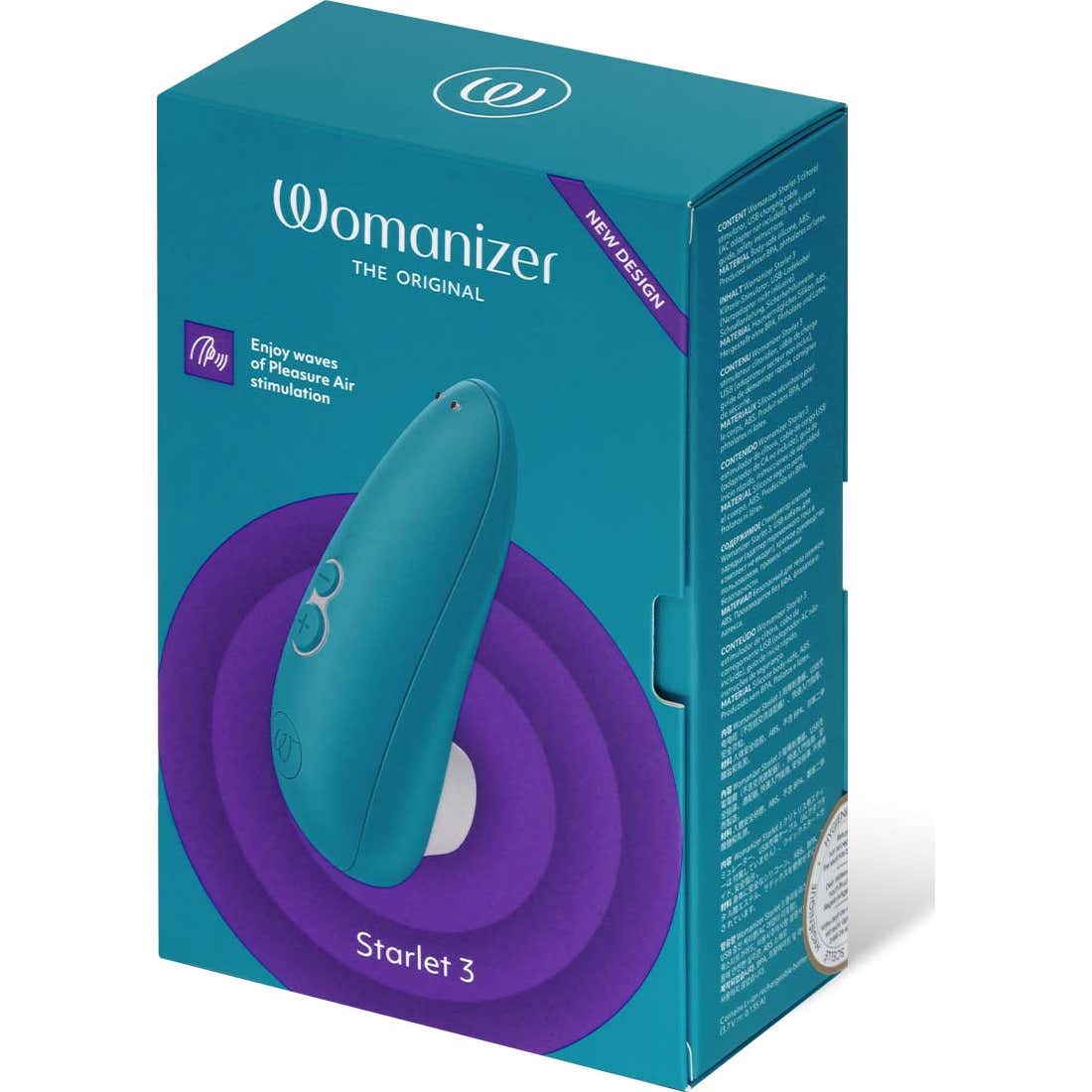Womanizer Starlet 3 Estimulador Clítoris Turquesa 1ud
