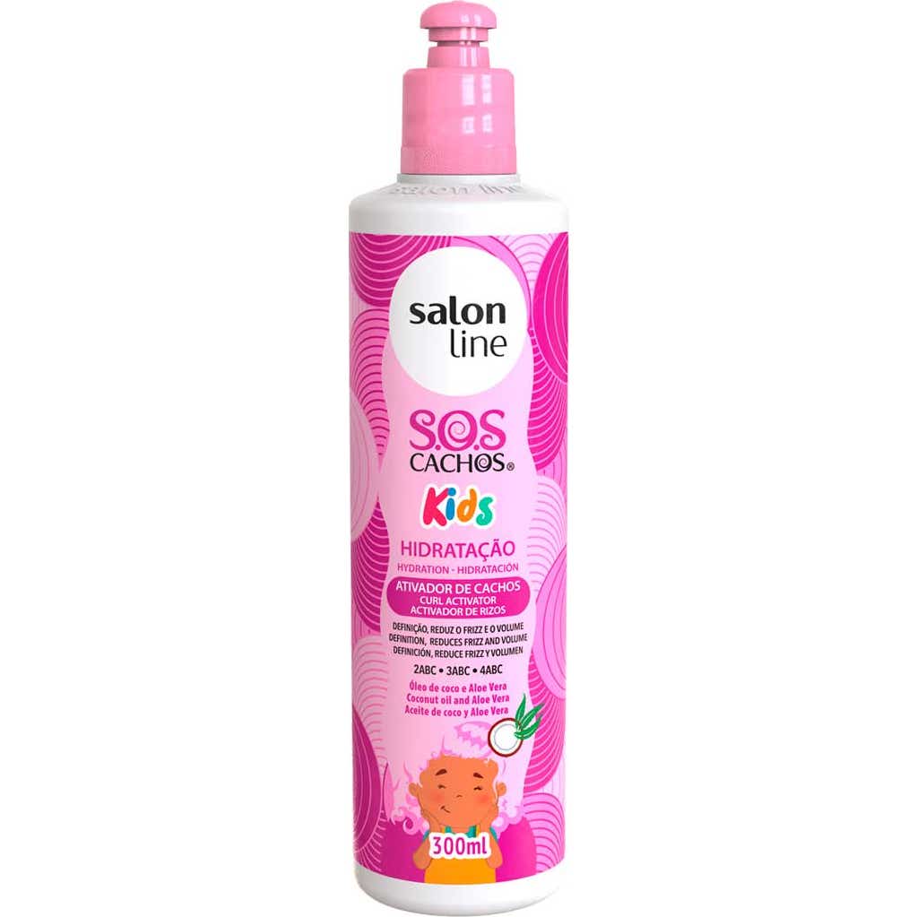 Salon Line SOS Cachos Kids Hidratación Activador Rizos 300ml