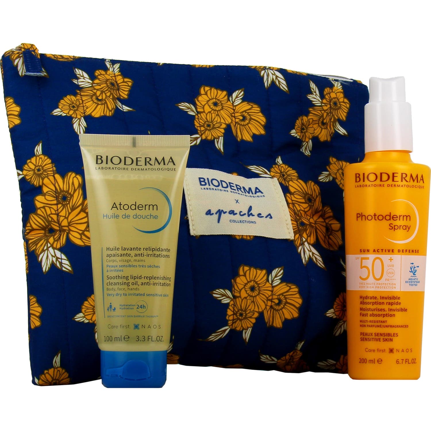 Bioderma Pack Photoderm Spray Spf50+ 200ml + Atoderm Ducha100ml
