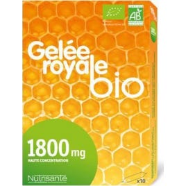 Jalea Real Nutritiva Orgánica 10 ampollas