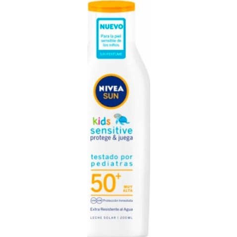 Nivea Sun Protege Juega Sensitive Leche Solar Niños Spf50+ 200 ml