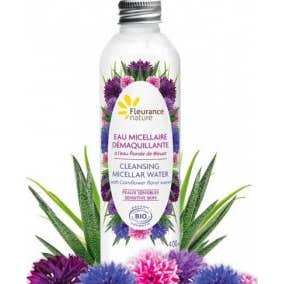 Fleurance Nature Agua micelar desmaquillante Bio con Aciano 400 ml