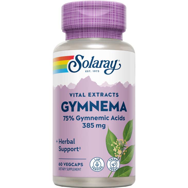 Solaray Gymnema 60 Cápsulas Vegetales - Imagen 2