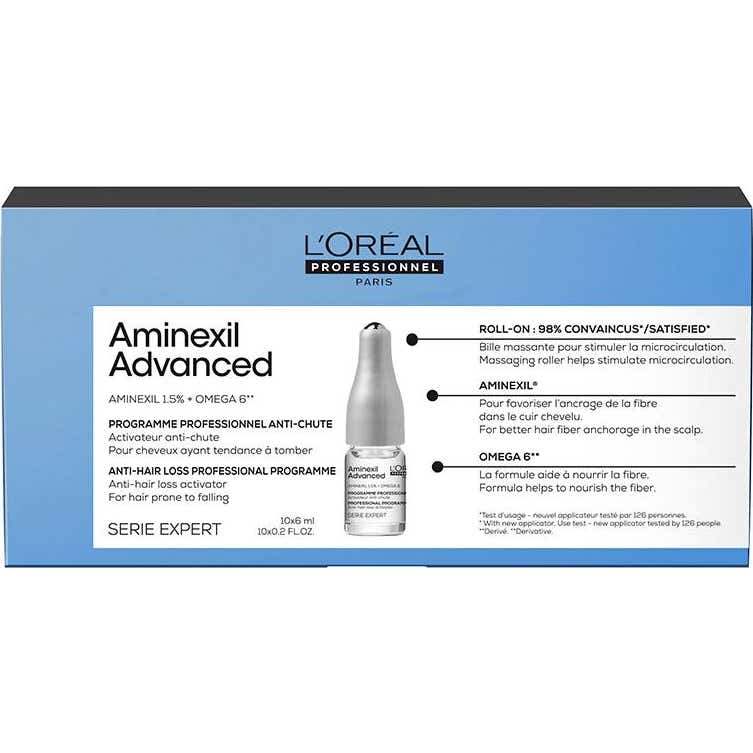 'L''Oréal Aminexil Advanced Ampolas 10x6ml'