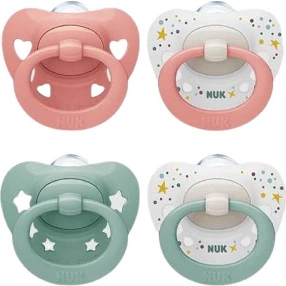 Nuk Family Love Chupete Silicona 6-18m 2uds