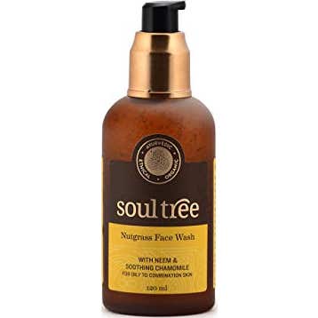 Soultree Gel Limpiador Facial Nutgrass Piel Mixta Grasa 120 ml