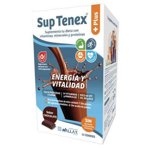 Wallax Sup Tenex Plus Chocolate 15X32 G