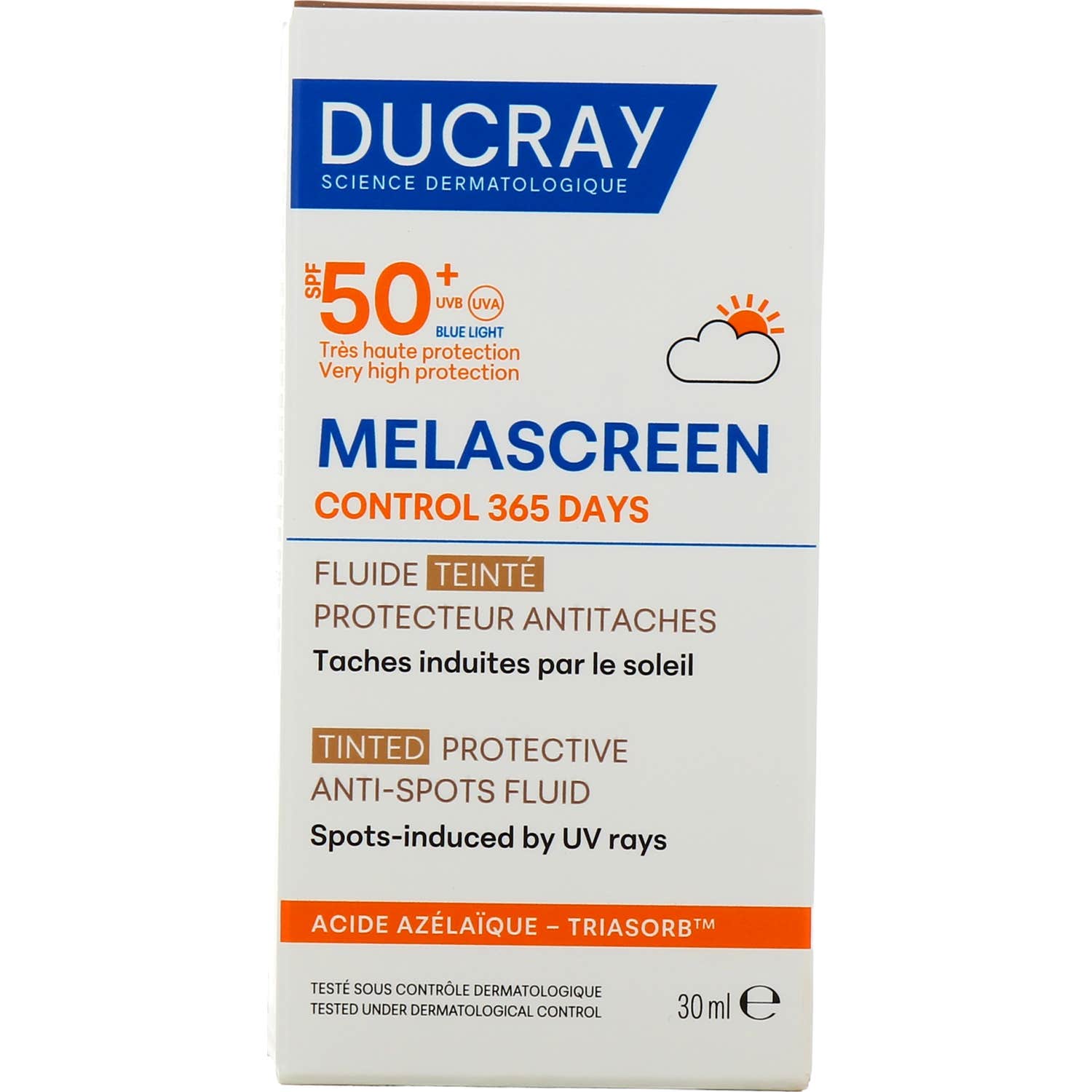 Ducray Melascreen Fluido Color Protector Antimanchas Spf50+ 30ml