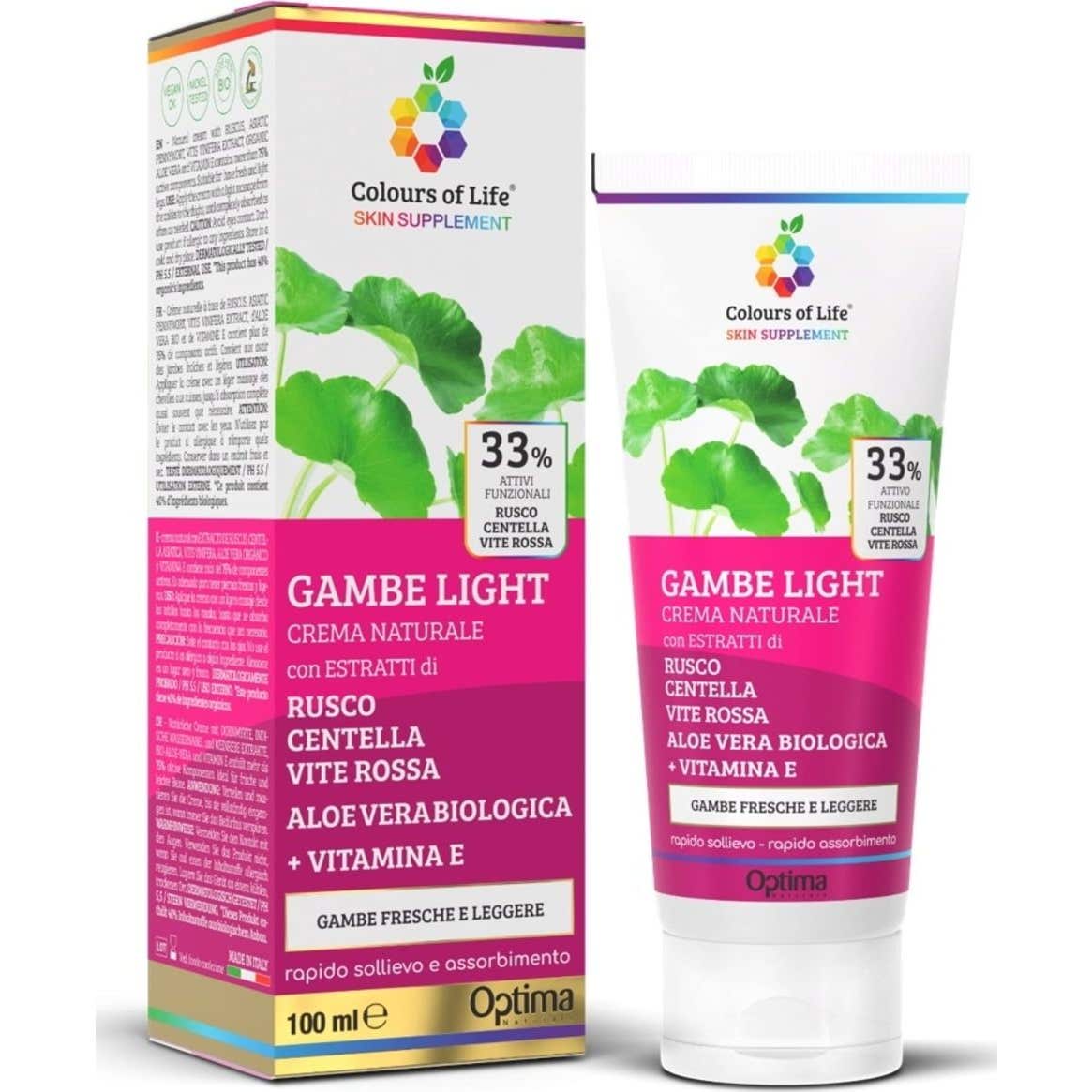 Colours Of Life Gambe Light Crema 100ml | Natural Doctor