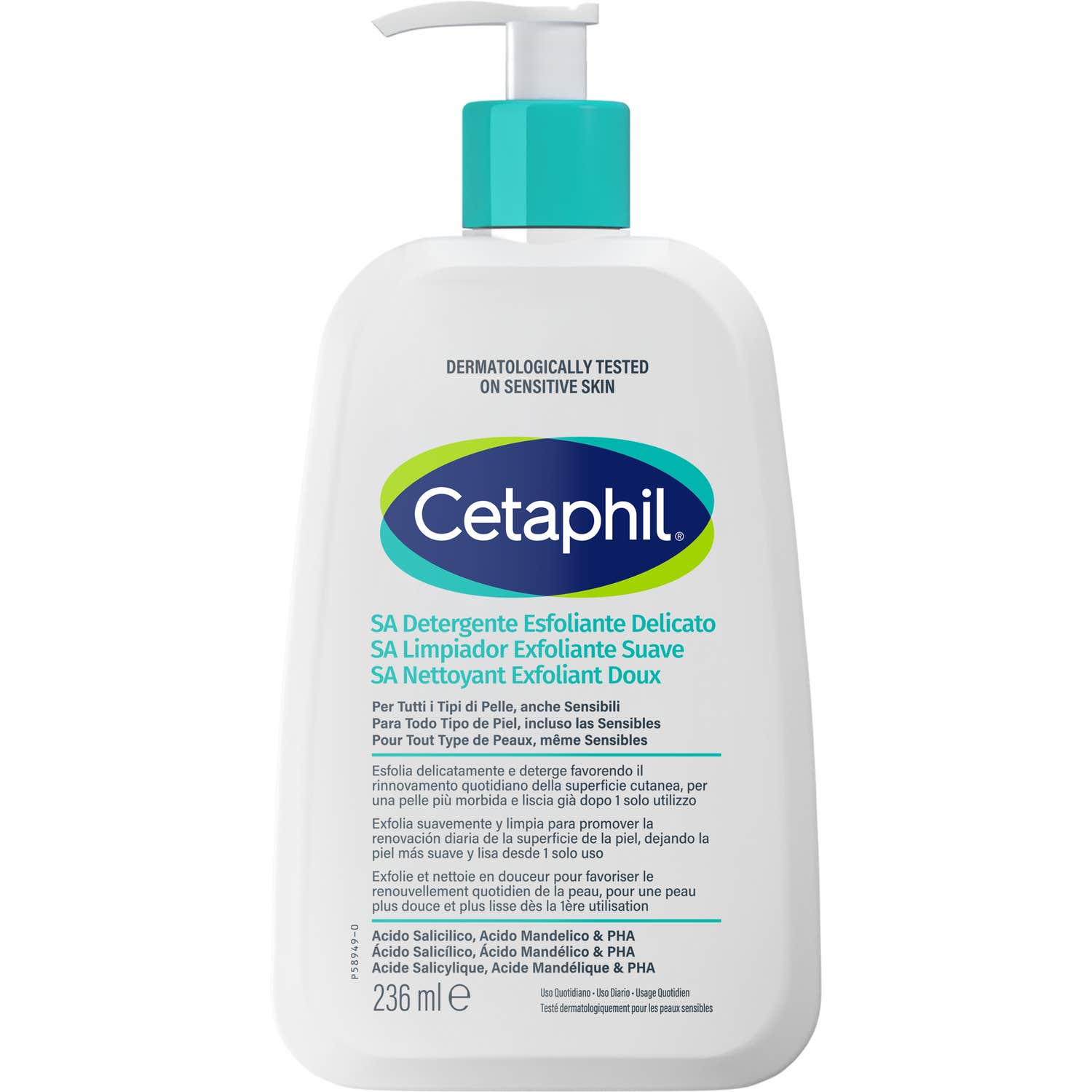 Cetaphil SA Limpiador Exfoliante Suave 236 ml