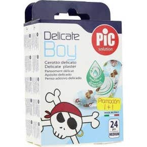 Pic Solution Delicate Antibact Kids Boy 19X72Mm 24 Ud