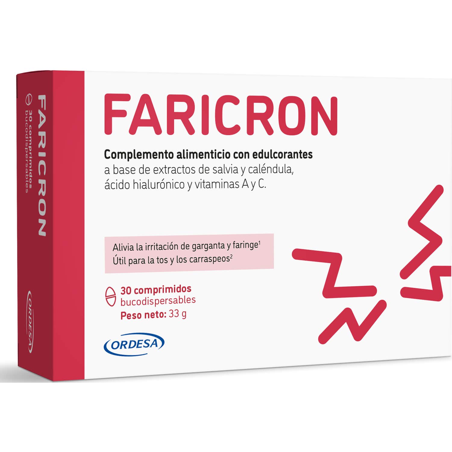 Complementos Orl Faricron 30Comp