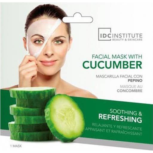 IDC Institute Mascarilla Facial Frutas y Pepino 1 ud