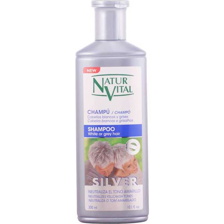 NaturVital Champu Silver Cabello Blanco Ygis 300ml