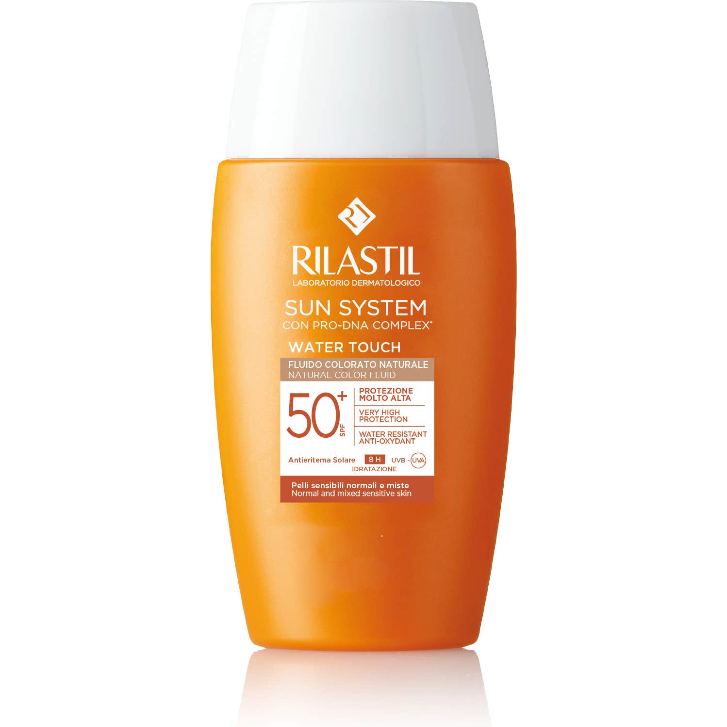 Rilastil Sun System Water Touch Fluido Solar Facial Color SPF50+ 50ml