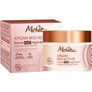 Melvita Argán Bio-Active Bálsamo Regenerador Noche 50 Ml