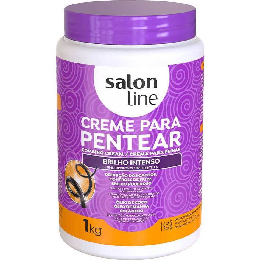 Salon Line Crema de Peinar Brillo Intenso 1kg