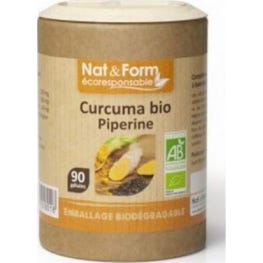 Nat&Form Eco Curcum/Pip Bio 90 caps