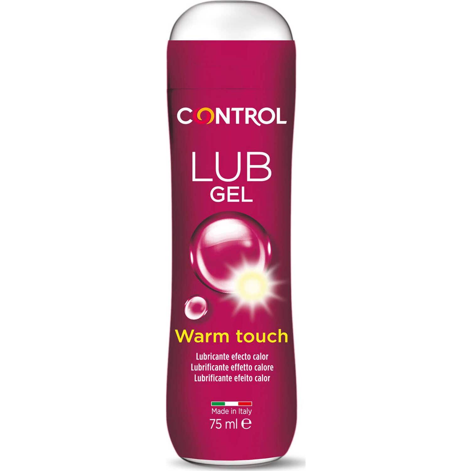 Control Warm Touch Gel Lubricante 75ml