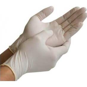 Peha-Soft guantes látex desechables sin polvo talla L 100 uds