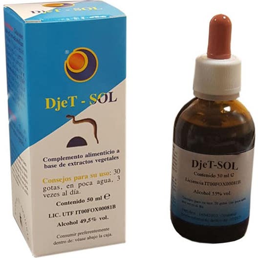 Herboplanet Djet-Sol Gotas 50Ml - Imagen 2