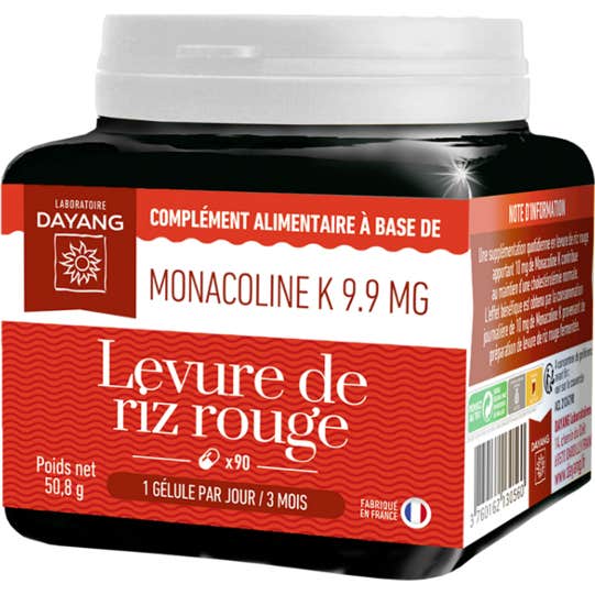 Dayang Levadura Arroz Rojo 2,9 mg 90 caps
