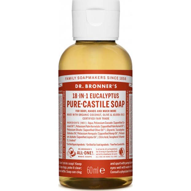 Dr. Bronners Oliva 10 X Jabón Líquido De Eucalipto 60 Ml - Imagen 2
